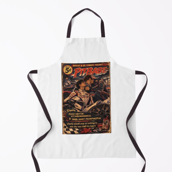 Item preview, Pit Babe Vintage Pulp Comic Cover | Pooh Krittin & Pavel Naret | Thai BL Racing Romance | Booze & BL Comics designed and sold by shopboozeandbl.