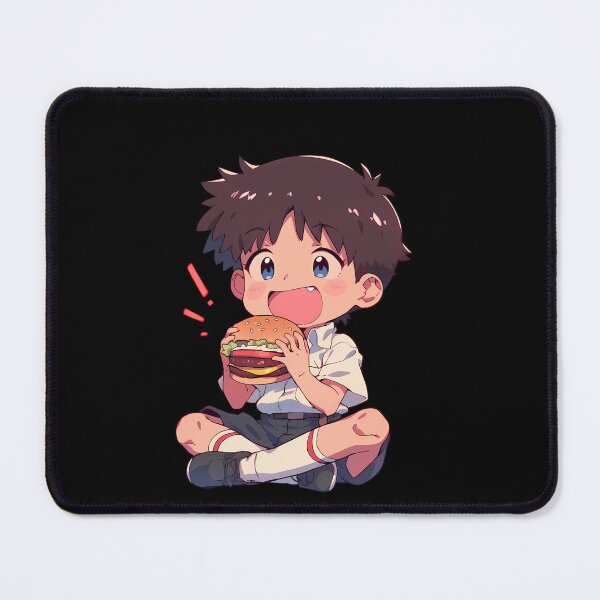 Item preview, Shinji Ikari Evangelion Chibi Burger Surprise designed and sold by earlobejerk.