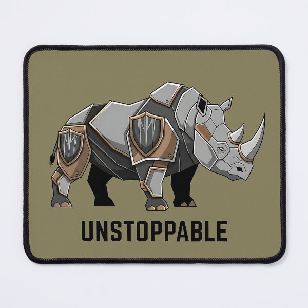 Item preview, Unstoppable Rhino designed and sold by UrbanPrts.