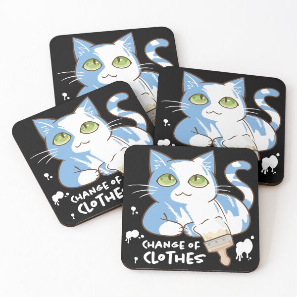 Item preview, Color Changing Cat – Funny Seasonal Paint Job_BK designed and sold by AckeeWolf.