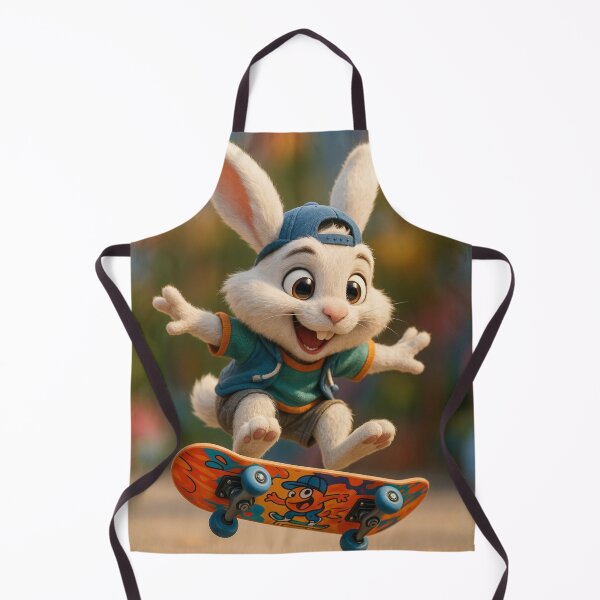 Item preview, Skater Snowshoe Hare designed and sold by Sillytoe.