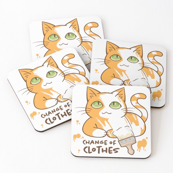 Item preview, Color Changing Cat – Funny Seasonal Paint Job_WH designed and sold by AckeeWolf.