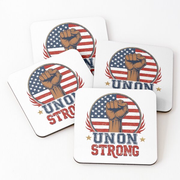 Item preview, Union Strong USA Shirt – Vintage Patriotic Fist Graphic Tee designed and sold by relso.