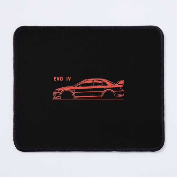 Item preview, Lancer Evolution IV Silhouette JDM Car Art designed and sold by TheArtOfCar.
