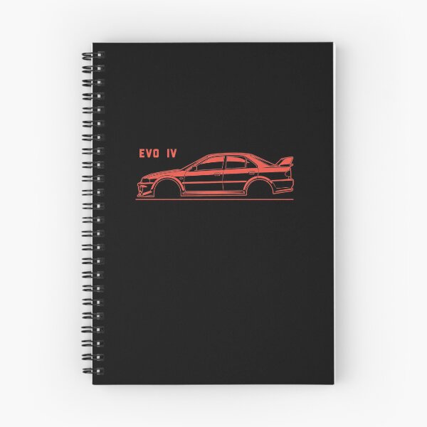 Item preview, Lancer Evolution IV Silhouette JDM Car Art designed and sold by TheArtOfCar.