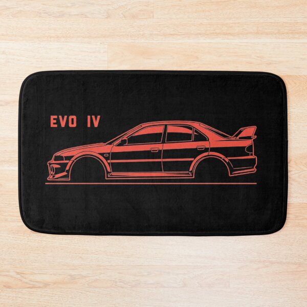 Item preview, Lancer Evolution IV Silhouette JDM Car Art designed and sold by TheArtOfCar.