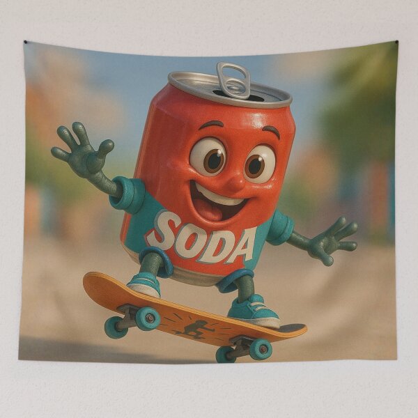Item preview, Skater Soft Drink Can designed and sold by Sillytoe.
