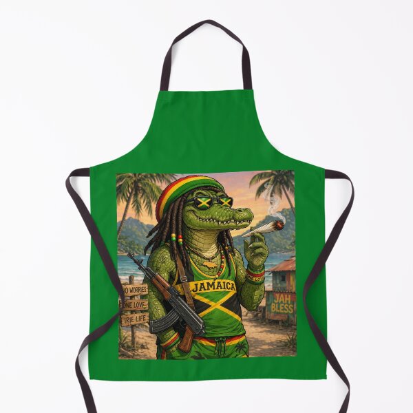Item preview, Rasta Crocodile- Chill Jamaican Lifestyle  designed and sold by digitalbob60.