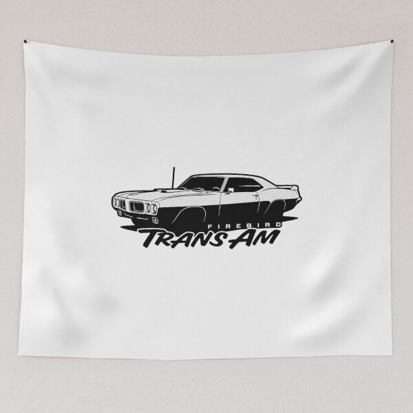 Item preview, Firebird Trans Am Muscle Car Silhouette Art designed and sold by TheArtOfCar.