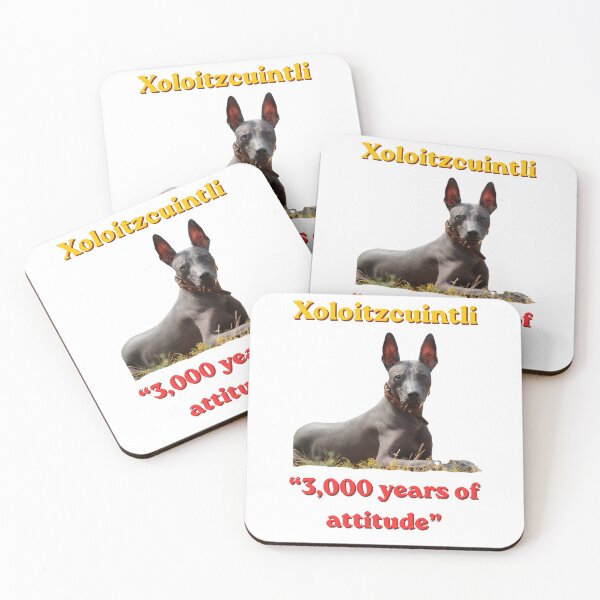 Item preview, Xoloitzcuintli, 3,000 years of attitude. Dog-Xolo designed and sold by NapoliApparel.