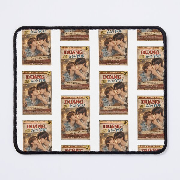 Item preview, Duang With You Vintage Romance Comic Cover | TeeTee & Por Suppakarn | Thai BL Love Story | Booze & BL Comics designed and sold by shopboozeandbl.