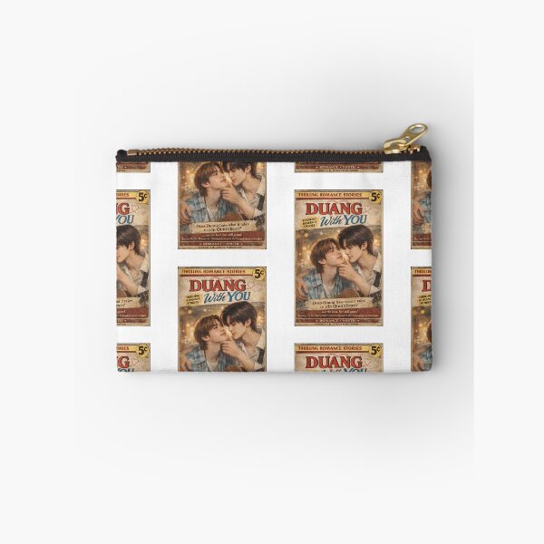 Item preview, Duang With You Vintage Romance Comic Cover | TeeTee & Por Suppakarn | Thai BL Love Story | Booze & BL Comics designed and sold by shopboozeandbl.