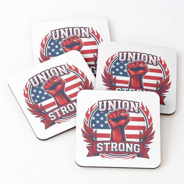Item preview, Union Strong Graphic Tee – American Flag Patriotic Streetwear Shirt designed and sold by relso.
