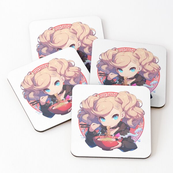 Item preview, Ann Takamaki Persona 5 Kawaii Chibi Ramen Break designed and sold by mildaclairmo.