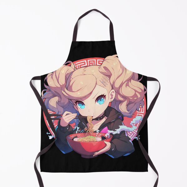 Item preview, Ann Takamaki Persona 5 Kawaii Chibi Ramen Break designed and sold by mildaclairmo.