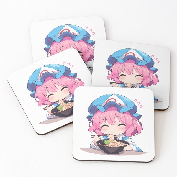 Item preview, Saigyouji Yuyuko Touhou Project Chibi Ramen Kawaii Feast Time designed and sold by mildaclairmo.