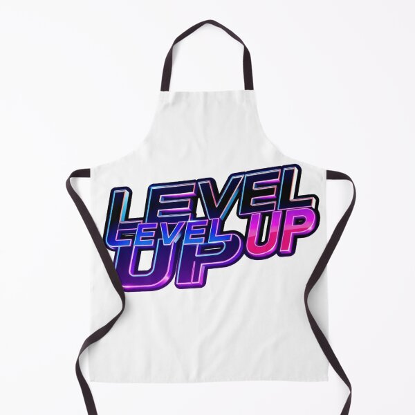 Artikelvorschau, Level Up Neon Gradient Sticker – Y2K Cyberpunk Gamer Ästhetik-Design entworfen und verkauft von WorkVibe Studio.