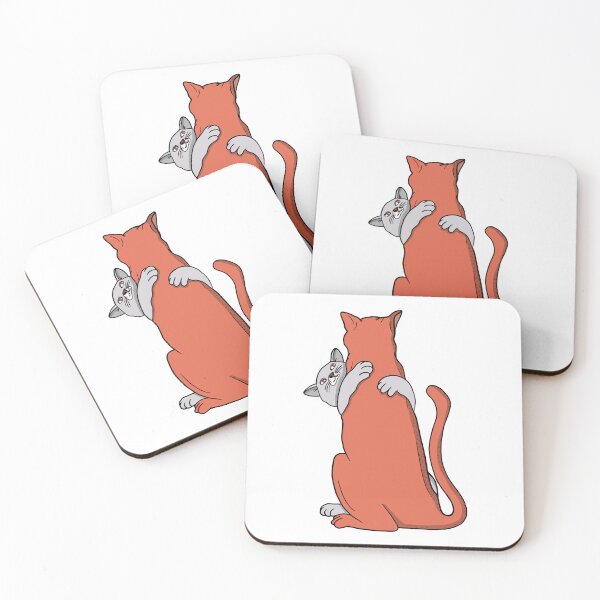 Item preview, Two Cats Embrace Friendship designed and sold by shopdiego.