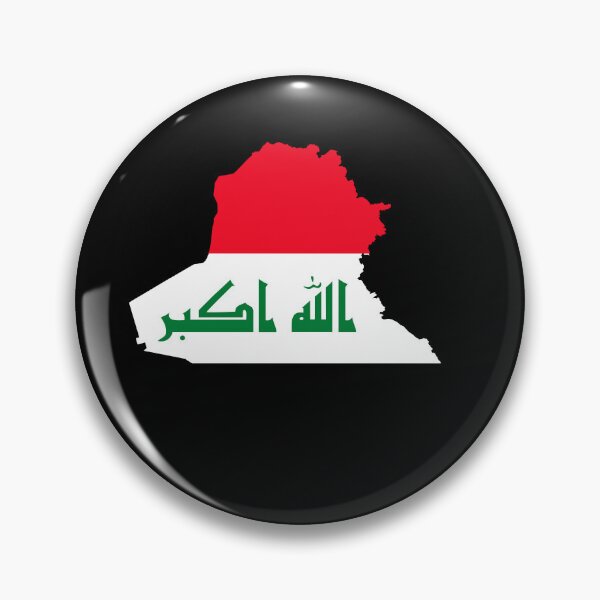 Item preview, Flag Map of Iraq designed and sold by DreamBrushy.