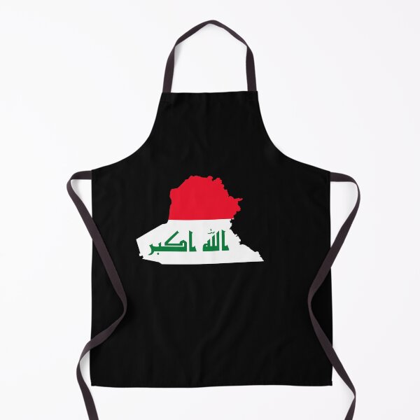 Item preview, Flag Map of Iraq designed and sold by DreamBrushy.
