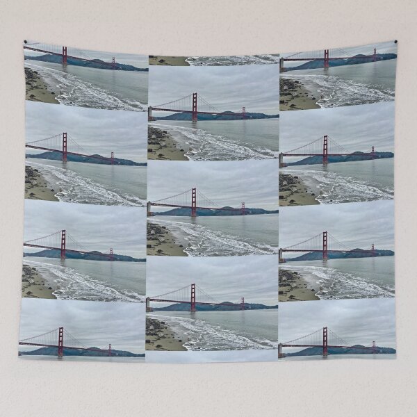 Item preview, Golden Gate Bridge With Marin Headlands designed and sold by Lynda Anne Williams.