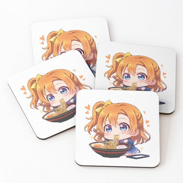 Item preview, Honoka Kosaka Love Live Kawaii Ramen Chibi Idol Energy designed and sold by mildaclairmo.
