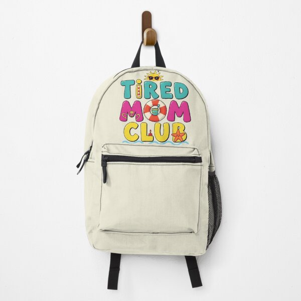 Item preview, Tired Mom Club – Relatable & Funny Mom Typography Design designed and sold by Sea Gem.