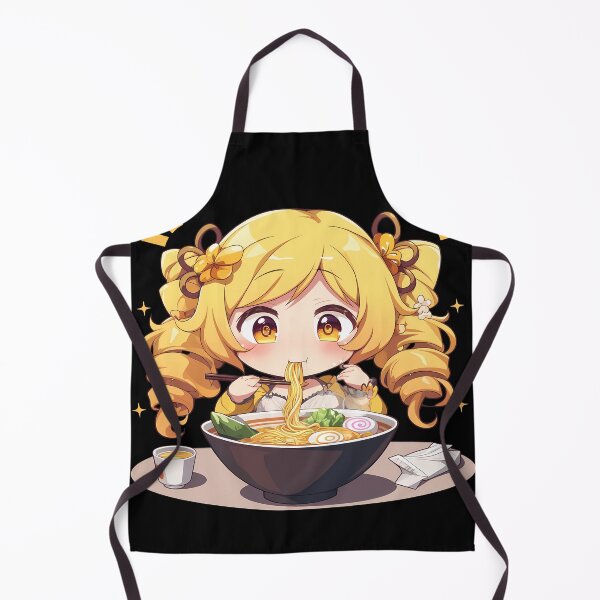 Item preview, Mami Tomoe Magia Record Kawaii Ramen Chibi Slurp Moment designed and sold by mildaclairmo.