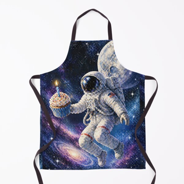 Item preview, Astronaut Space Birthday Galaxy Scene designed and sold by inspired-works.