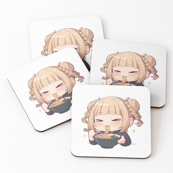 Item preview, Nazuna Nanakusa Niche Kawaii Ramen Chibi Night Snack designed and sold by mildaclairmo.