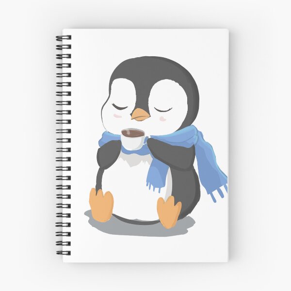 Artikelvorschau, Niedlicher Pinguin trinkt Kaffee entworfen und verkauft von NiDrox.