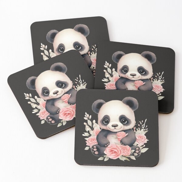 Item preview, cute panda plushie designed and sold by boldbrushstroke.