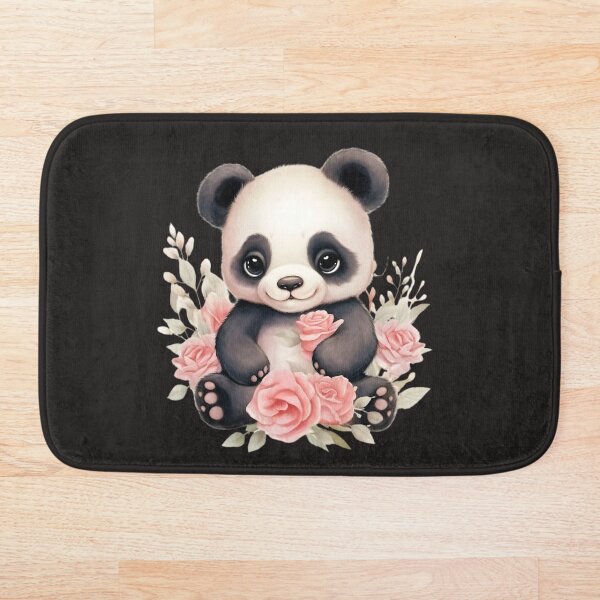 Item preview, cute panda plushie designed and sold by boldbrushstroke.