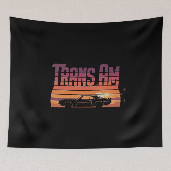 Item preview, Trans Am Retro Sunset Muscle Car Art designed and sold by TheArtOfCar.