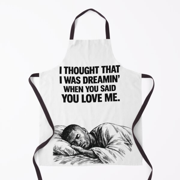 Item preview, “I thought that I was dreamin’ when you said you love me" - Frank Ocean Ivy Lyrics Art – Blonde-Inspired Black and White Dream Print designed and sold by Donsean22.