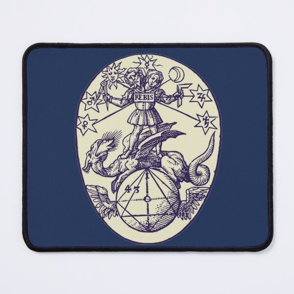 Item preview, Alchemy Badge & Esoteric Symbol | Magic in Real Life, Surreal Occult Art designed and sold by WrldUnderground.