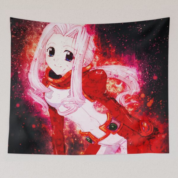 Item preview, Darry Adai Gurren Lagann Pink Hair Cheerful Red Sparkle Cozy Vibes designed and sold by mildaclairmo.