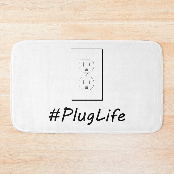 Item preview, #PlugLife Outlet Funny Pun designed and sold by Lainey1978.