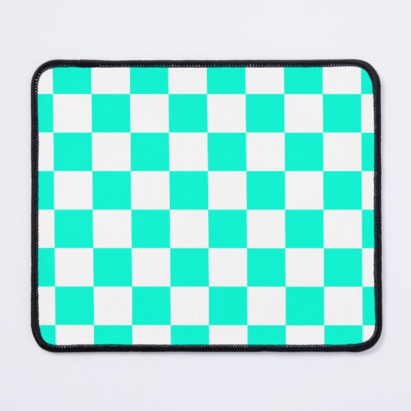 Item preview, Cheerful Aqua Checkerboard Pattern designed and sold by Lainey1978.