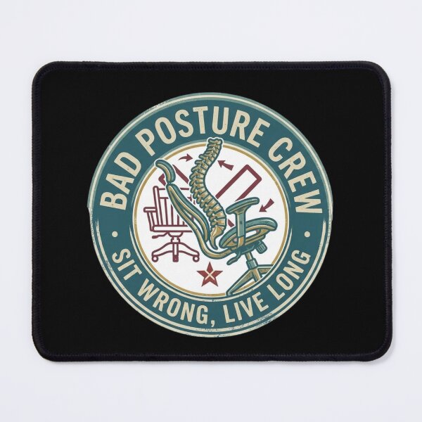Item preview, BAD POSTURE CREW designed and sold by meesara.