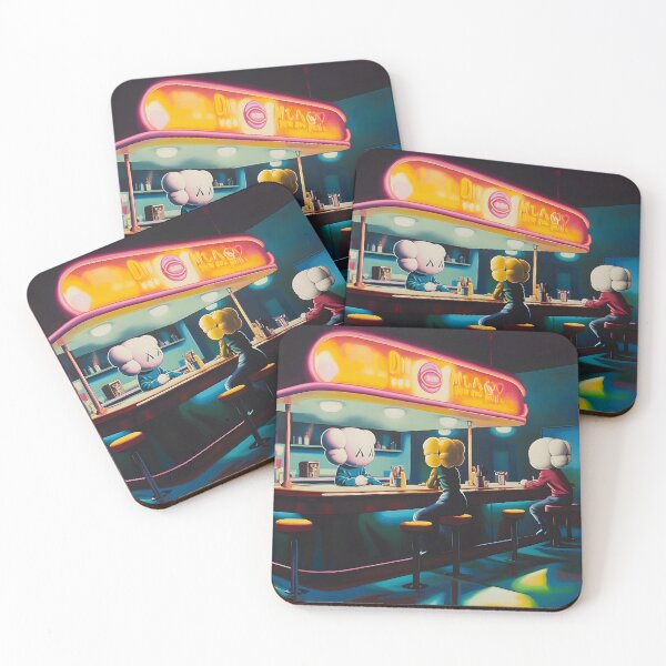 Item preview, Melancholy Diner late night designed and sold by boldbrushstroke.