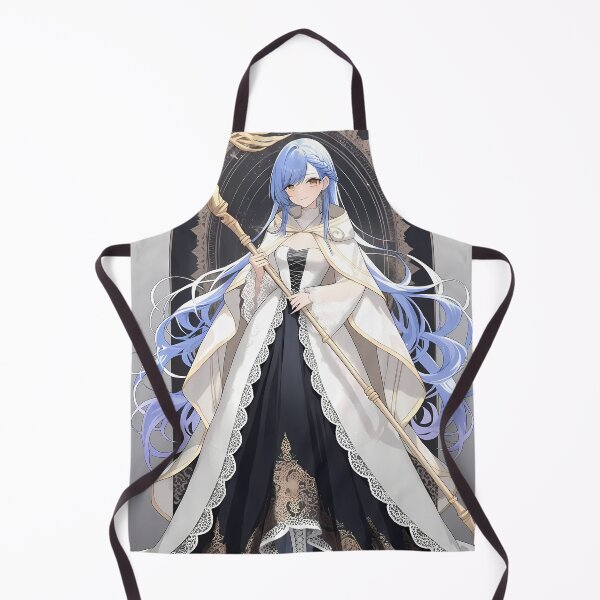Item preview, Myne Ascendance of a Bookworm White Robe Sacred Staff Grace designed and sold by TanglenRabbit.