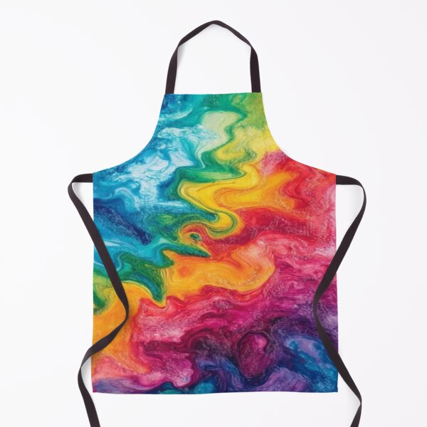 Item preview, Liquid Rainbow Flow Abstract Sticker designed and sold by StickaSketch.