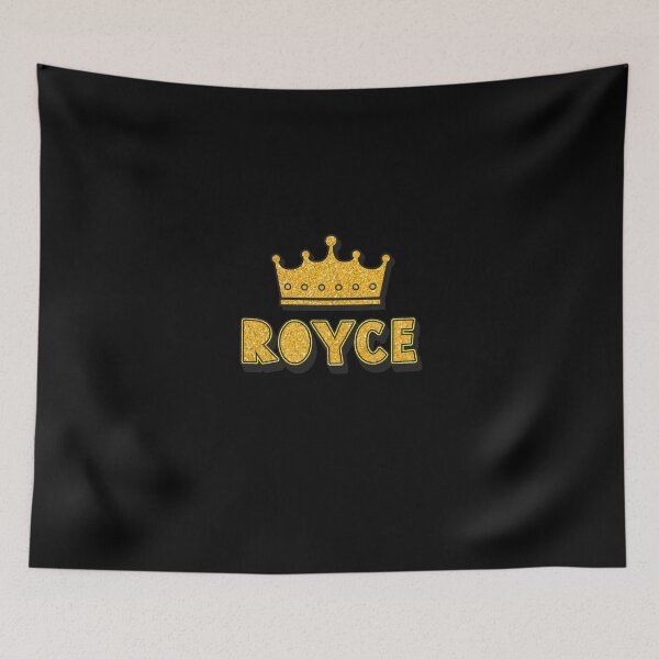 Item preview, Royce Personalized Name With Crown - Cool & Funny Custom Gift for Men and Boys designed and sold by Oussinc.