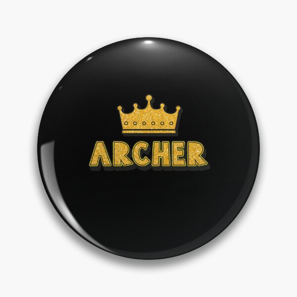 Item preview, Archer Personalized Name With Crown - Cool & Funny Custom Gift for Men and Boys designed and sold by Oussinc.