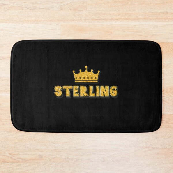 Item preview, Sterling Personalized Name With Crown - Cool & Funny Custom Gift for Men and Boys designed and sold by Oussinc.