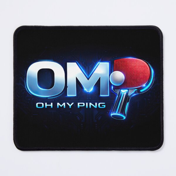 Item preview, OMP Branded T Shirt - 'Oh My Ping - Table Tennis designed and sold by OhMyPingCo.