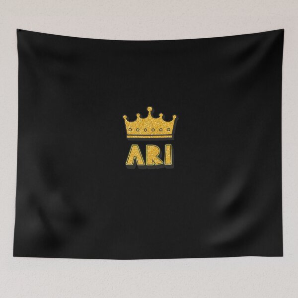 Item preview, Ari Personalized Name With Crown - Cool & Funny Custom Gift for Men and Boys designed and sold by Oussinc.