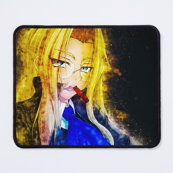 Item preview, Integra Hellsing Elegant Leader Blue Cravat Golden Smoke Glow designed and sold by mildaclairmo.