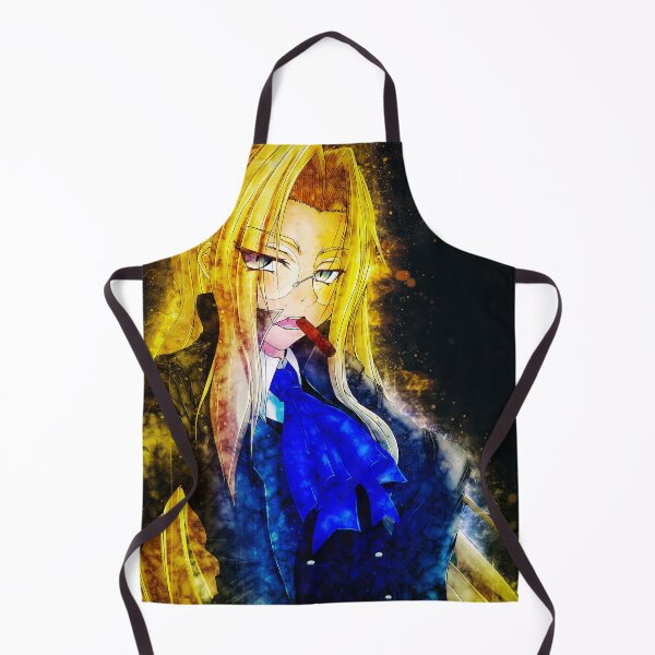 Item preview, Integra Hellsing Elegant Leader Blue Cravat Golden Smoke Glow designed and sold by mildaclairmo.